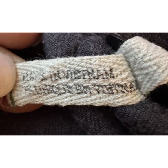 We the Free People Shirt Women Gray Oversized Velour Top Long-Sleeve Size S - Picture 8 of 9